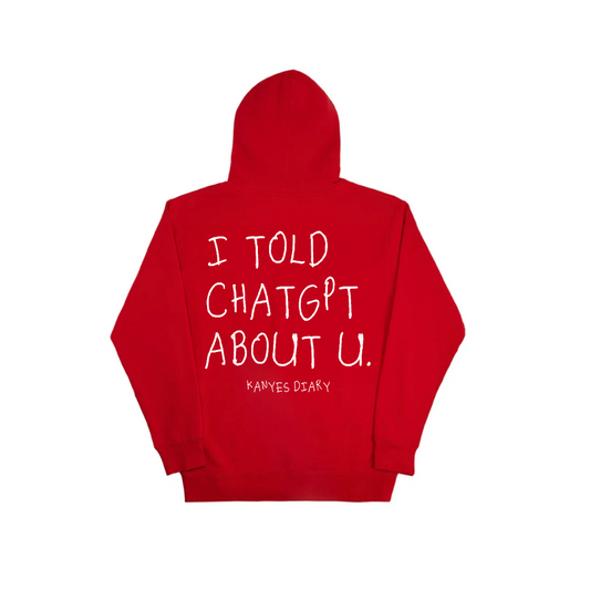 CHATGPT HOODIE RED
