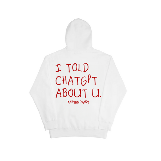 CHATGPT HOODIE WHITE